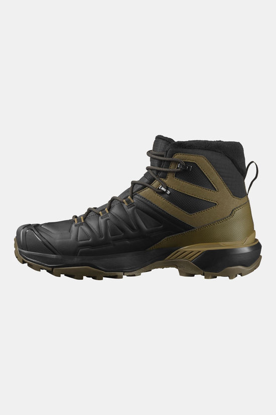 Salomon X Ultra Snowpilot WP Winterschoen Black/Olive Green