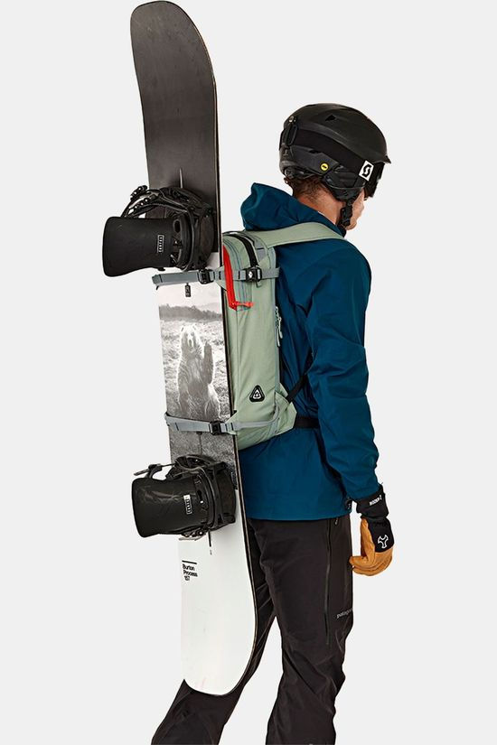 Arva Ride 18 Ski Rugzak light blue/red
