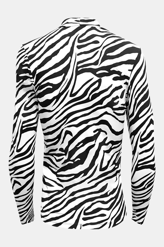Spines Thermoshirt The Zebra white