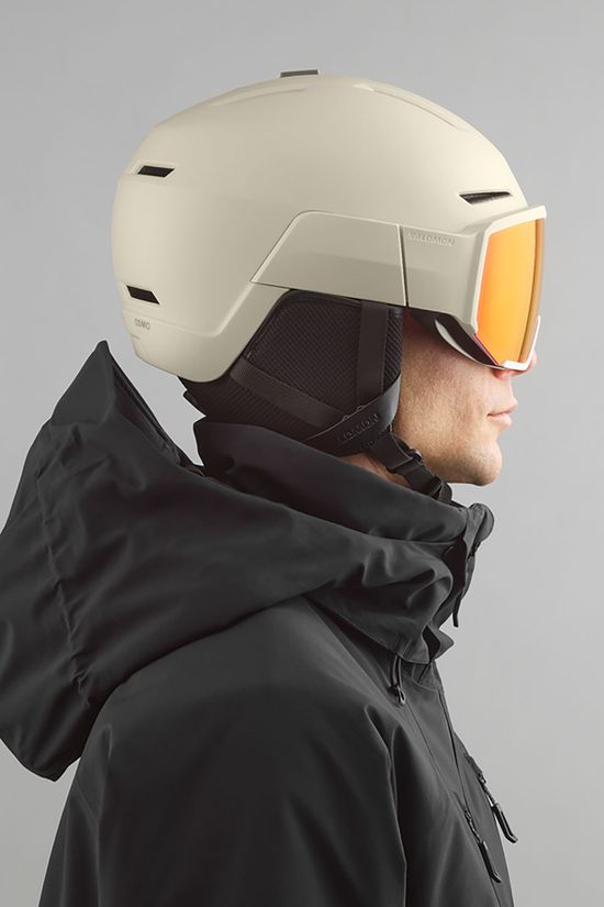 Salomon Osmo Sigma Visor Skihelm mid grey