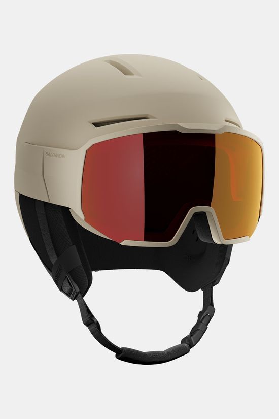 Salomon Osmo Sigma Visor Skihelm mid grey