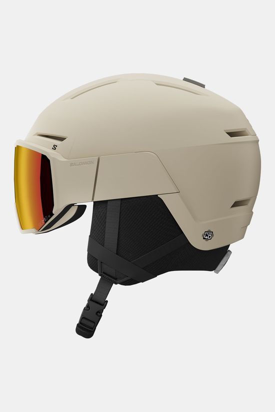 Salomon Osmo Sigma Visor Skihelm mid grey
