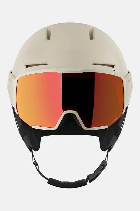 Salomon Osmo Sigma Visor Skihelm mid grey