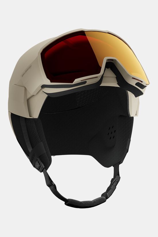 Salomon Osmo Sigma Visor Skihelm mid grey