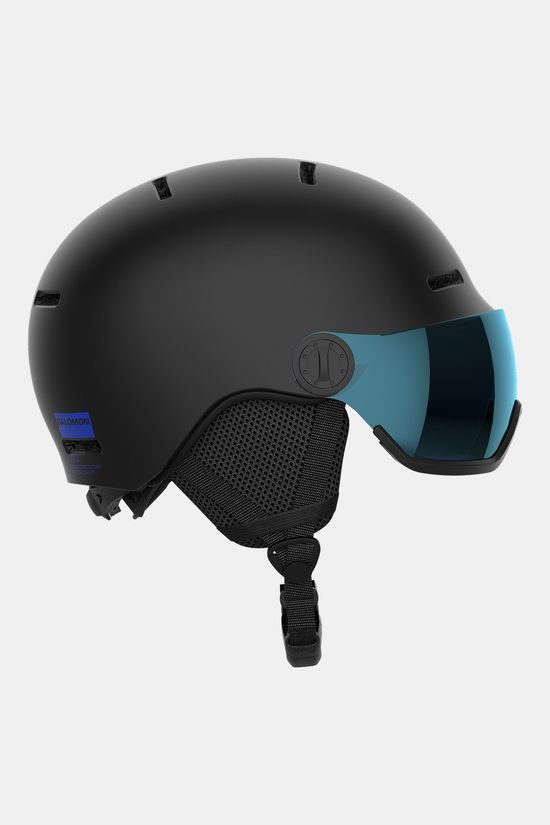 Salomon Orka Visor Skihelm Kind black