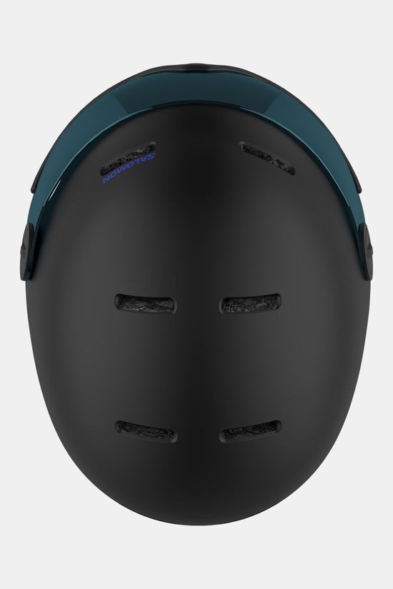 Salomon Orka Visor Skihelm Kind black