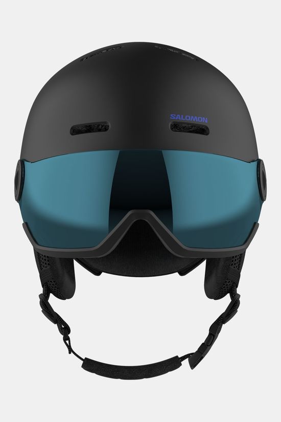 Salomon Orka Visor Skihelm Kind black