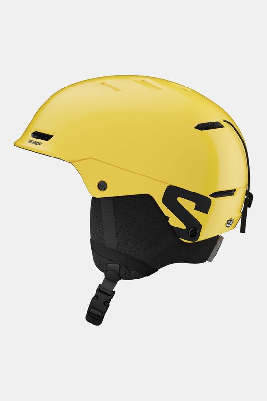 Salomon Husk Kids Skihelm Kind Geel