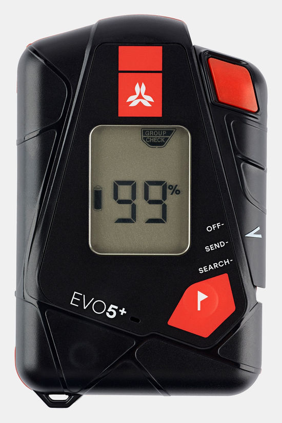 Arva Evo 5+ Lawinepieper black/red