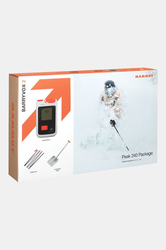 Mammut Barryvox 2 Peak 240 Package Lawinepieper white/black
