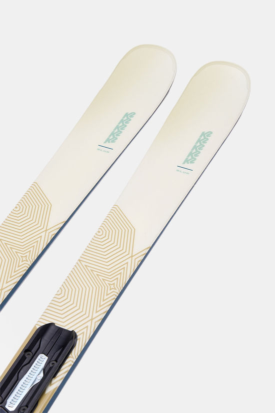 K2 Blur 79 W - M3 10 Compact Quikclik 80Mm Black - An Ski Dames off white