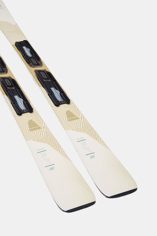K2 Blur 79 W - M3 10 Compact Quikclik 80Mm Black - An Ski Dames off white