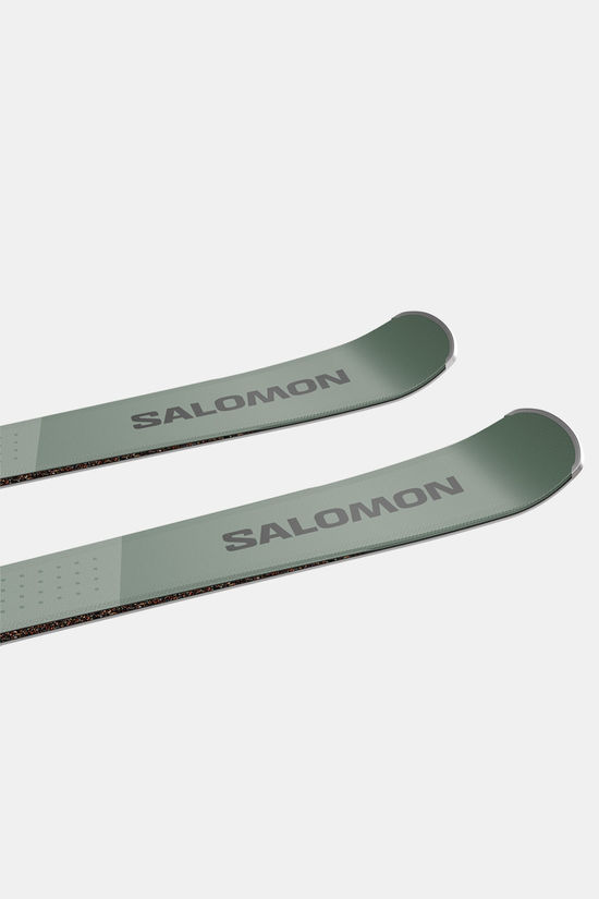 Salomon Set E S/Max 8 + M10 Gw L80 Ski dark green/black