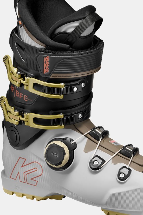 K2 Bfc 100 Boa Skischoen off white/light brown