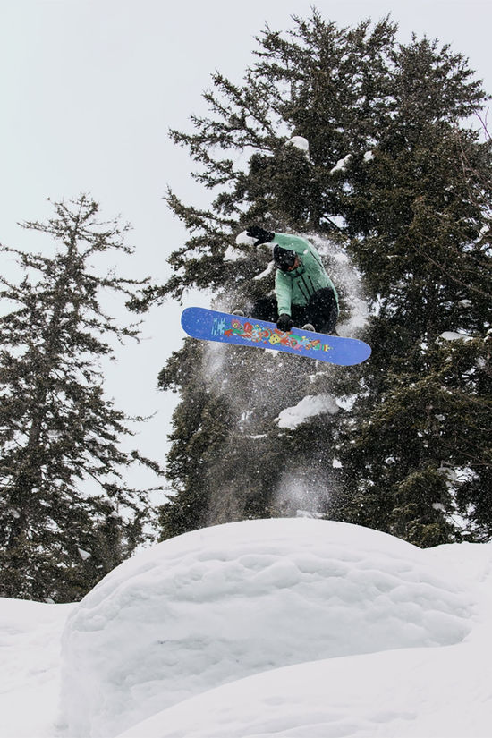 Burton Gender Neutral Counterbalance Snowboard  black/blue