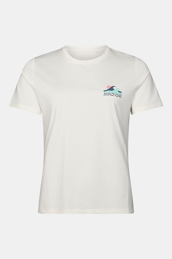 Ayacucho Clearwater T-Shirt Dames off white