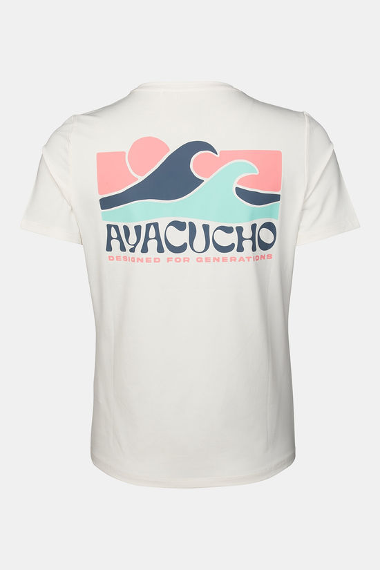 Ayacucho Clearwater T-Shirt Dames off white