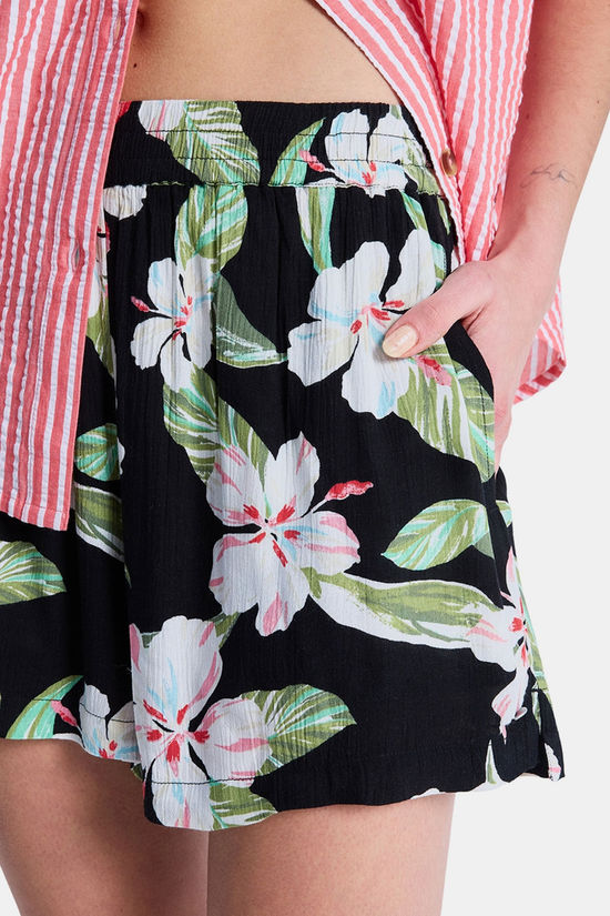 Roxy Lekeitio Bay Printed Korte Broek Dames Black/Ass. Flower