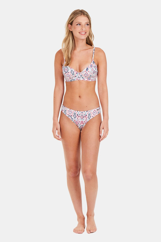 Protest Mixtara 24 Bikini Top off white/mid pink