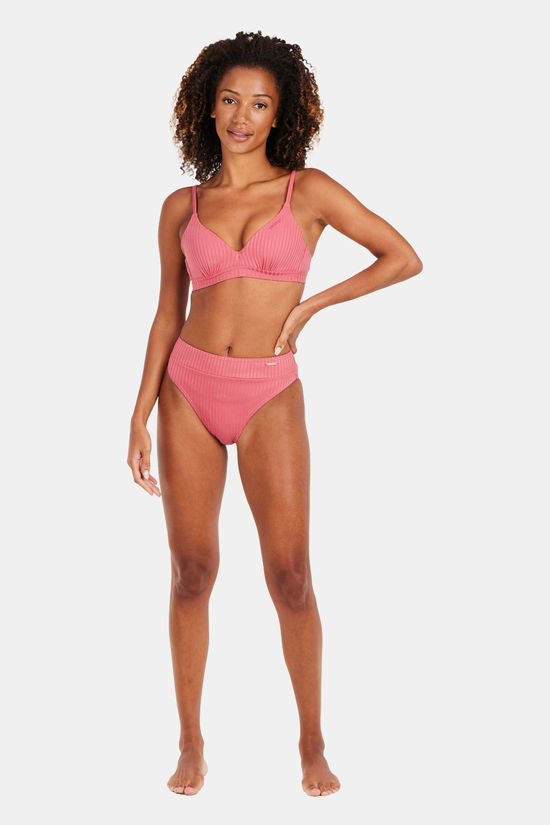 Protest Mixvamp Bikini Top mid pink