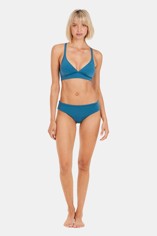 Protest Mixmakara 24 Triangle Bikini Top mid blue