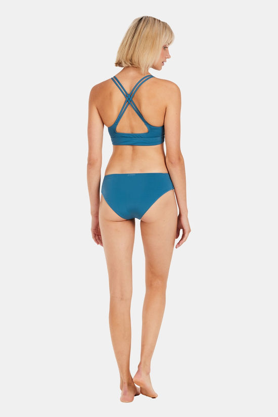 Protest Mixmakara 24 Triangle Bikini Top mid blue