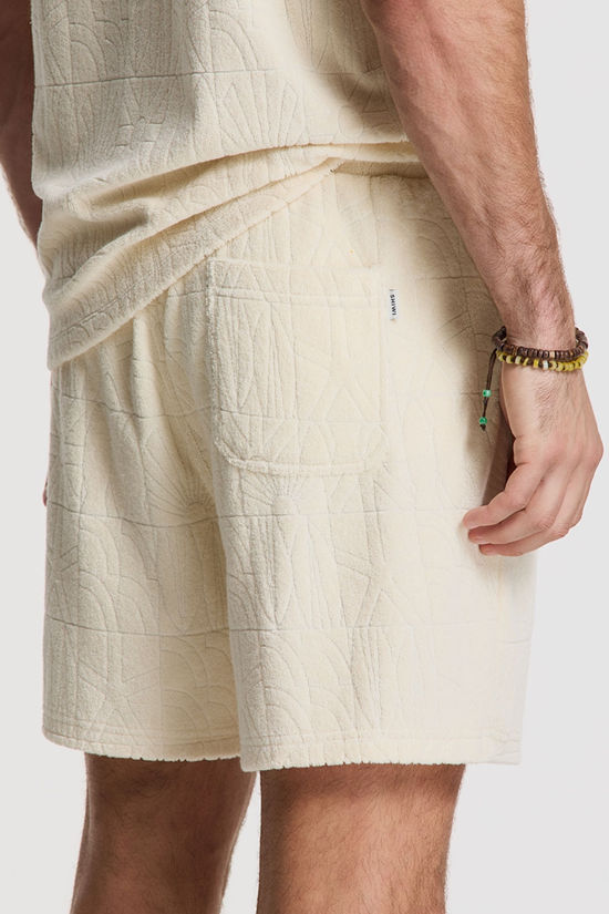 Shiwi Tony Geo Sun Korte Broek Beige