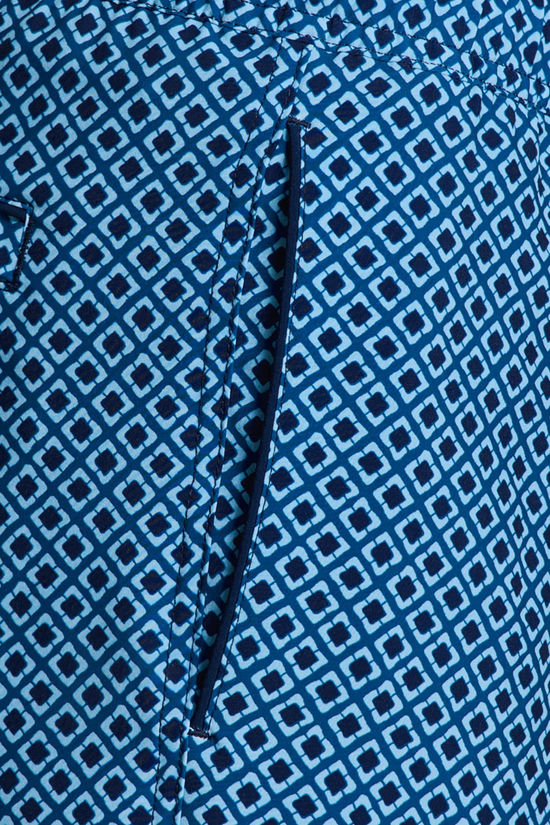 Shiwi Scott Batik Tile Zwembroek Navy Blue/Ass. Geometric