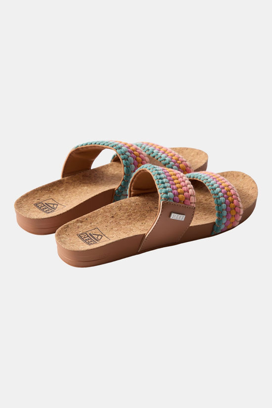 Reef Cushion Vista Slipper Dames Dark Brown/Assorted / Mixed