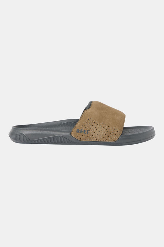 Reef Tailslide Slipper Dark Grey/Tan