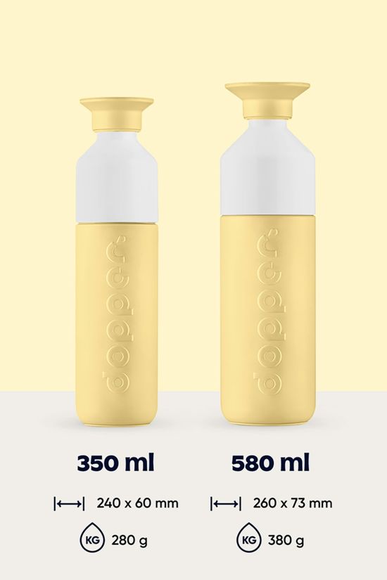 Dopper Dopper Insulated (580Ml) Drinkfles Yellow/Yellow