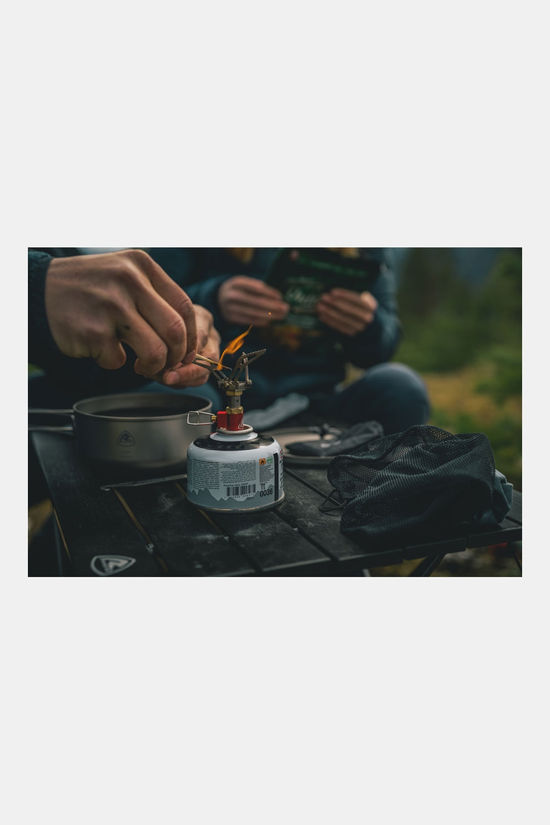 Robens Fire Midge Stove Titanium Gasbrander black/red