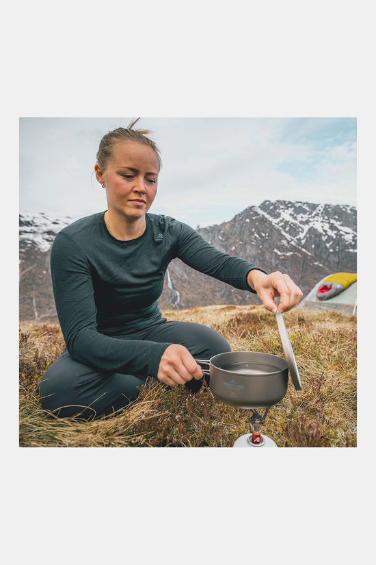 Robens Fire Midge Stove Titanium Gasbrander black/red