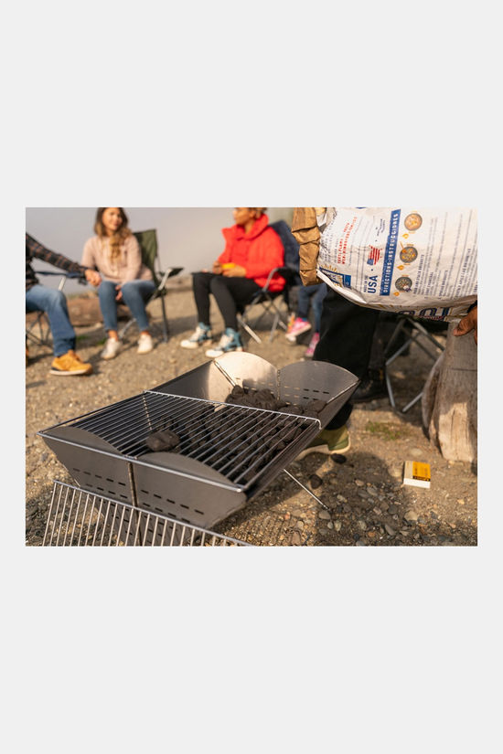 UCO Flatpack Grill & Barbecue Large silver