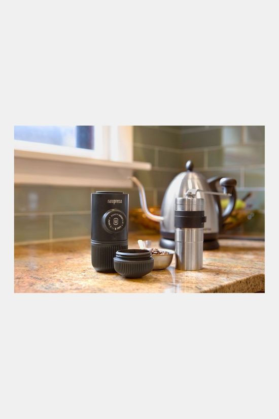 Wacaco Grey Ground Coffee + Carrying Bag Black