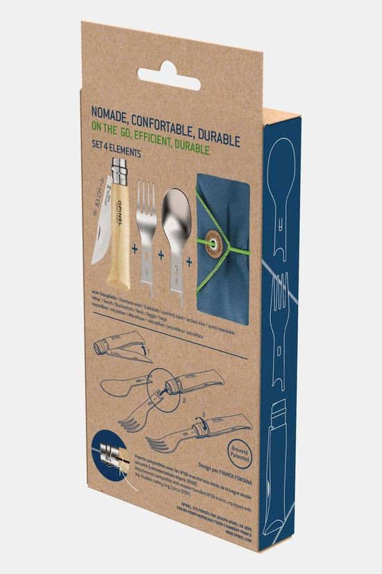 Opinel Picknic Plus Outdoor Cutlery Set 4-delig Reisbestek No Colour