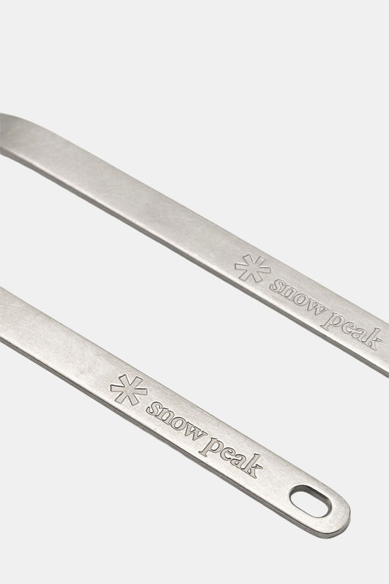 Snow Peak Titanium Fork & Spoon Set -