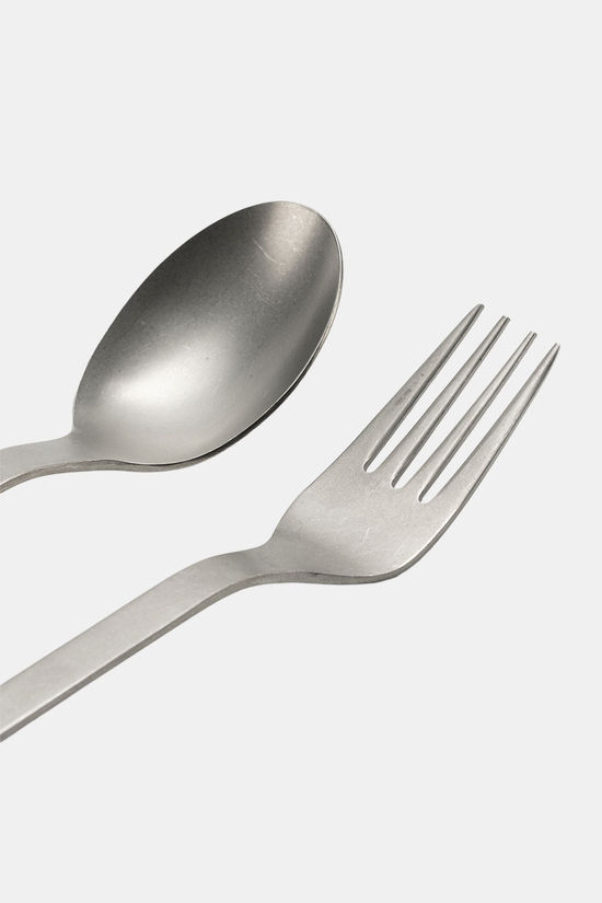Snow Peak Titanium Fork & Spoon Set -