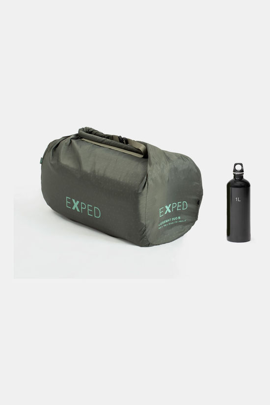 Exped Luxemat Duo M Slaapmat mid grey/dark grey