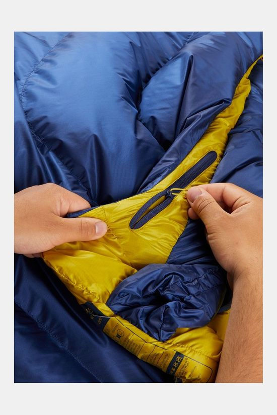 Rab Neutrino 400 Long Slaapzak Nightfall Blue