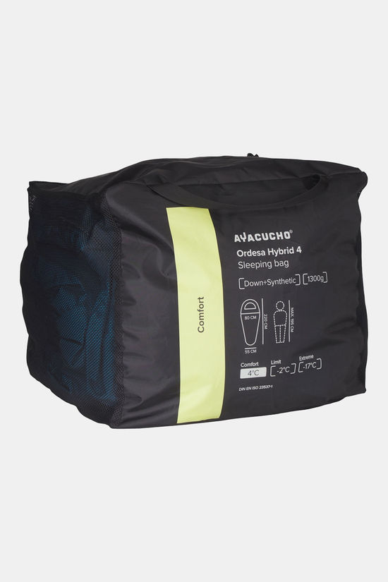 Ayacucho Ordesa 4 MI Slaapzak dark blue/mid green