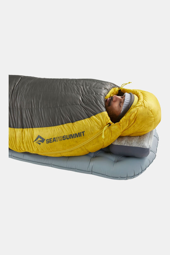 Sea To Summit Spark Ultralight Mummy 7C Down Long Slaapzak dark grey