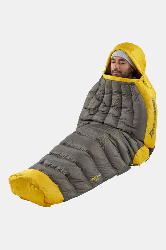 Sea To Summit Spark Ultralight Mummy 7C Down Long Slaapzak dark grey
