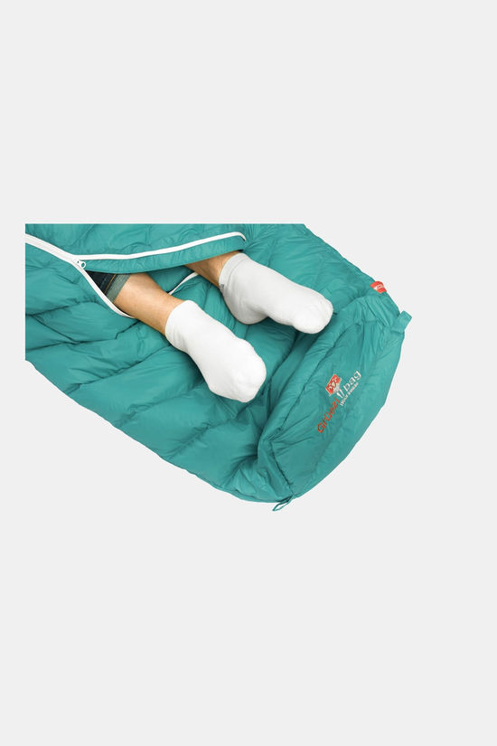 Grüezi-bag Downwool Extreme Light 2.0 175 Slaapzak green