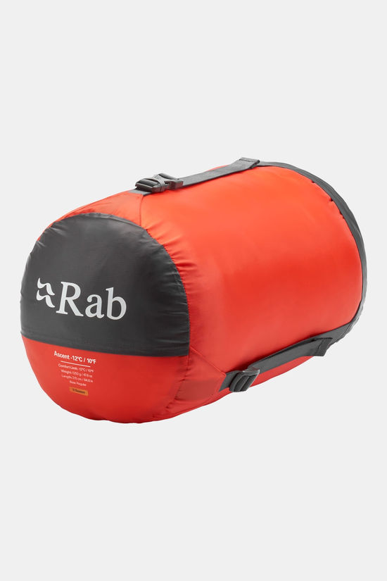 Rab Ascent -12C / 10F Left Long Slaapzak dark blue/blue