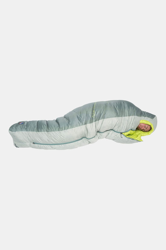 Big Agnes Sidewinder 0 (650 Rds Downtek) Long Slaapzak Olive Green