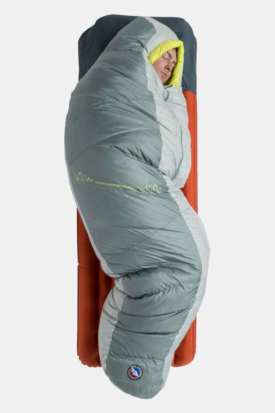 Big Agnes Sidewinder 0 (650 Rds Downtek) Long Slaapzak Olive Green