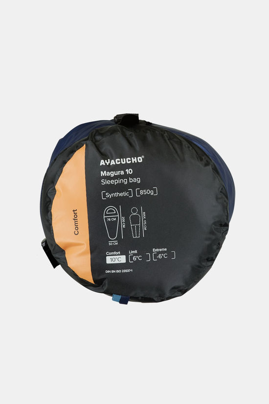 Ayacucho Magura 10 MI Slaapzak dark blue/mid blue