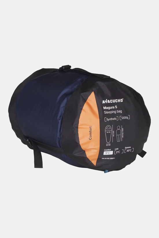 Ayacucho Magura 5 LI Slaapzak dark blue/mid blue