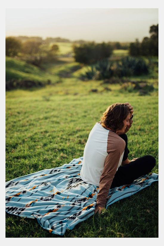 Slowtide Journey Fleece Blanket Deken Blue/Assorted / Mixed